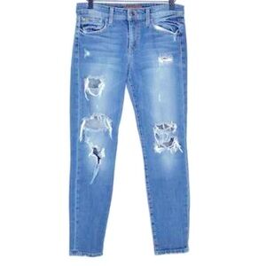 Joe’s the skinny distress jeans
